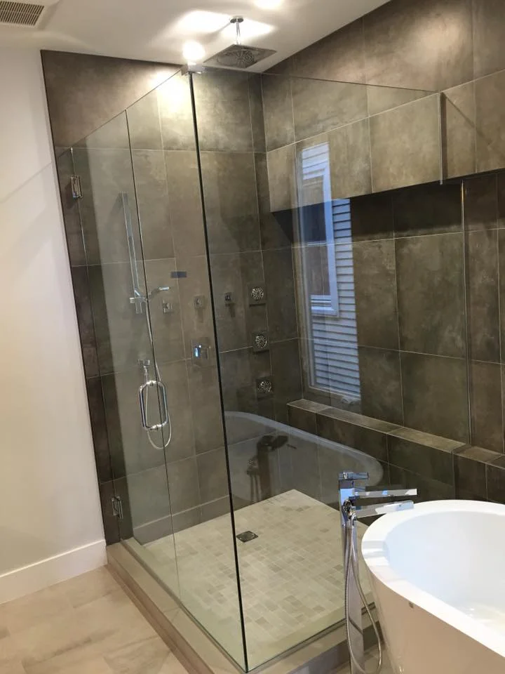glass shower doors near me in Downers Grove